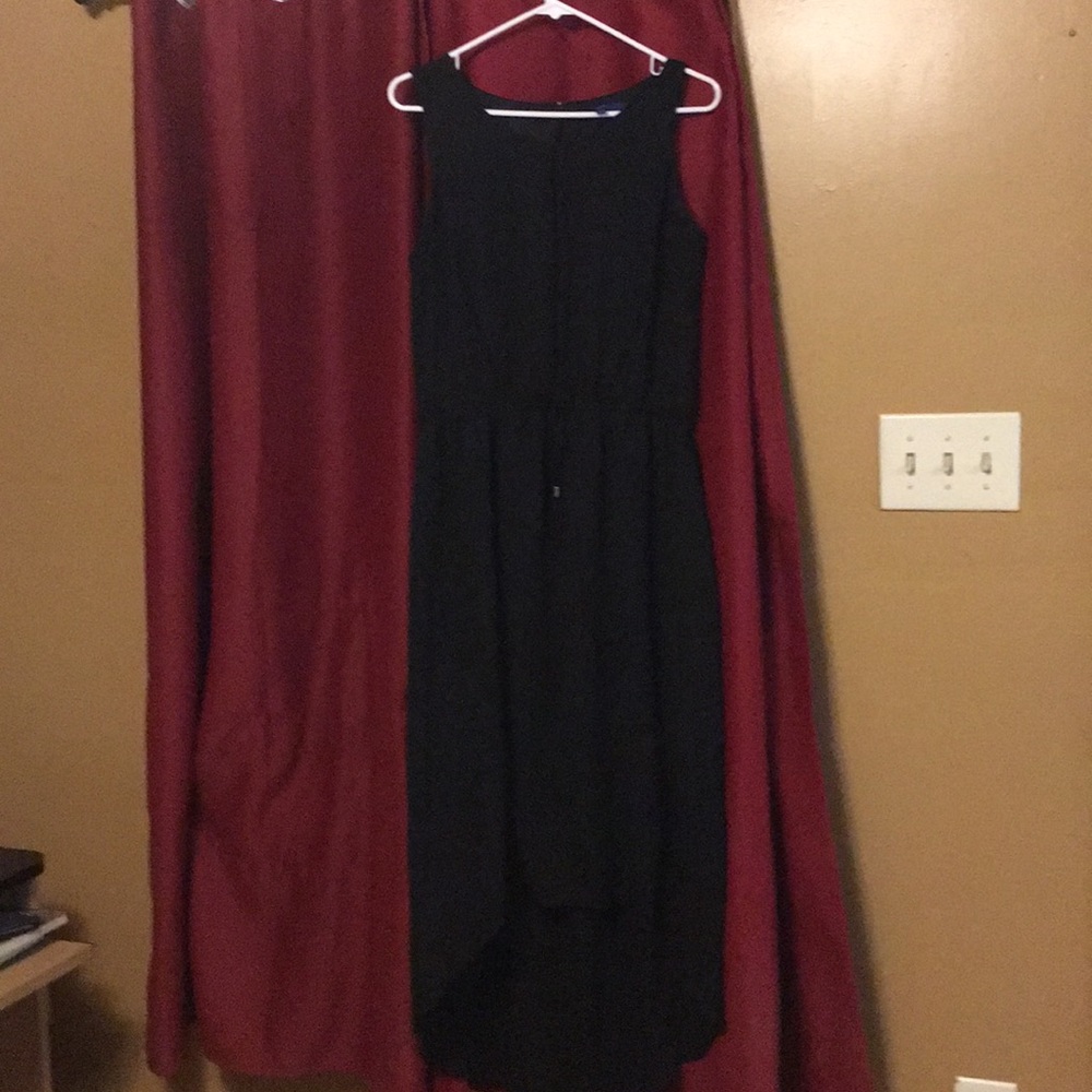 Sleeveless high low dress
